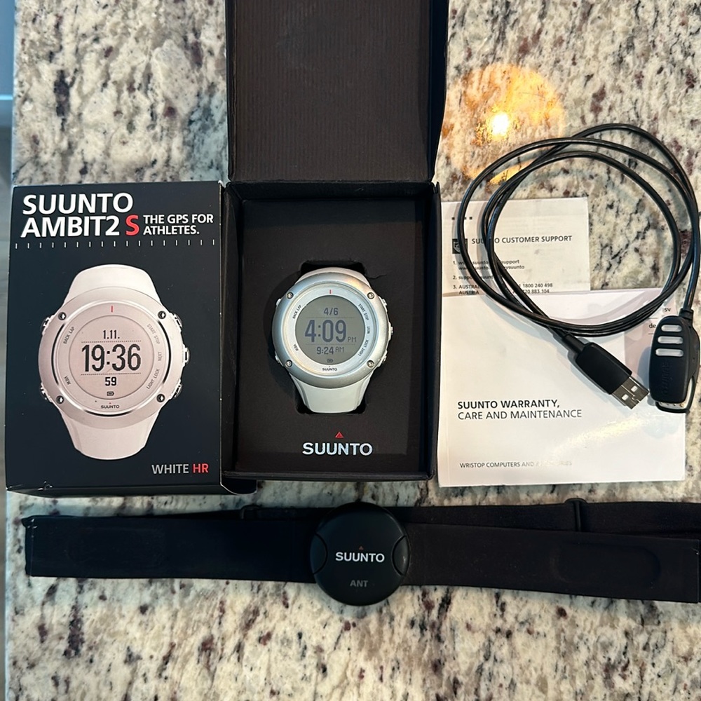 Suunto Ambit2 S watch with heart rate monitor